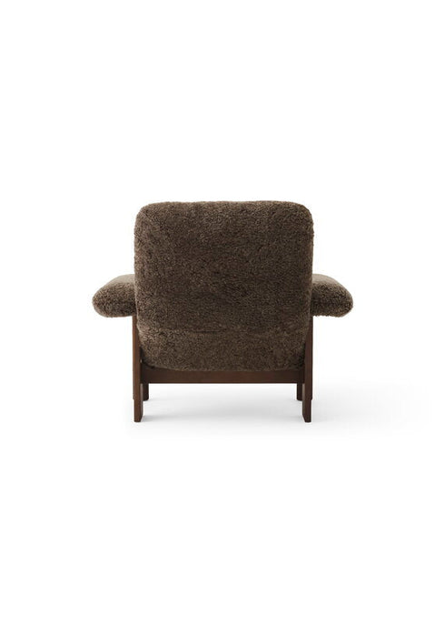 Brasilia Lounge Chair / Dark Stained Oak